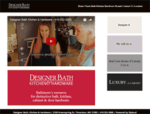 Tablet Screenshot of designerbathbaltimore.com